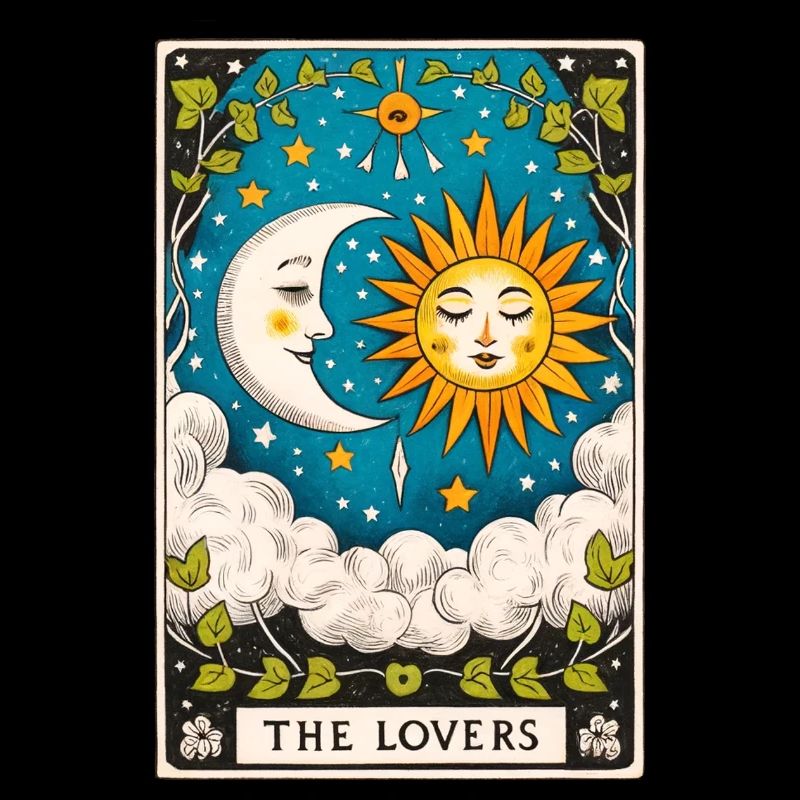 Amoureux Tarot Soleil Lune