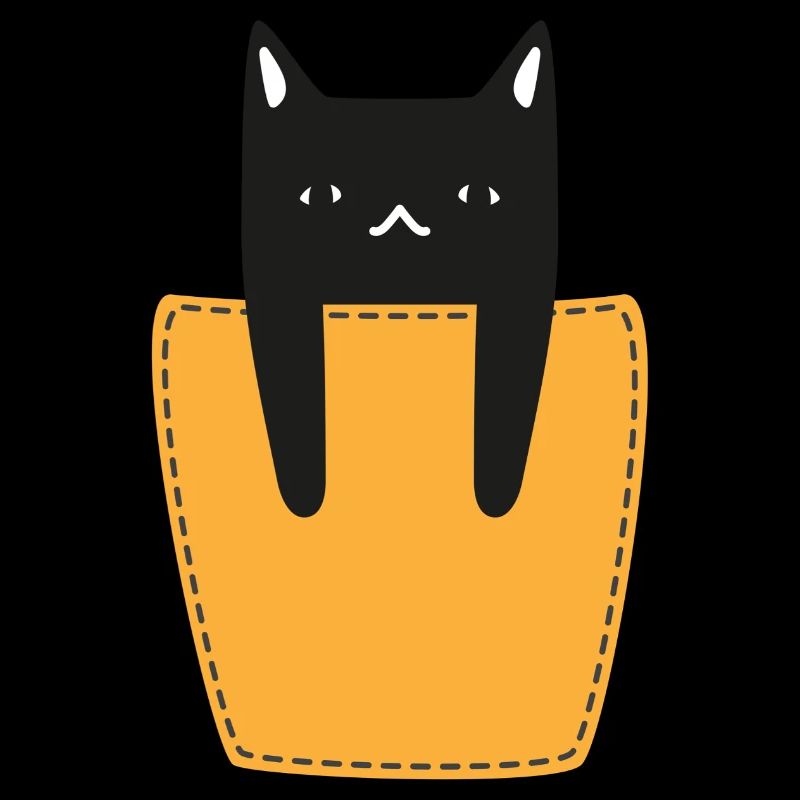 Cat In The Breast Pocket