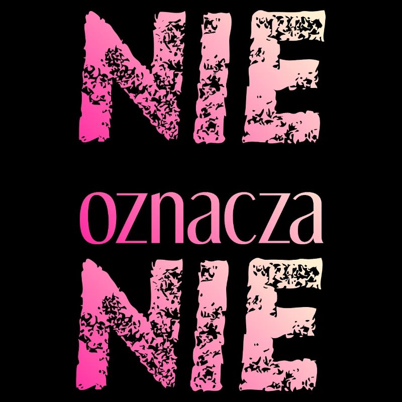 Nein heißt nein polnisch Feminismus Geschenkidee