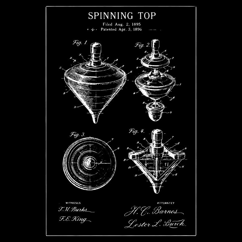 Retro-Spielzeug-Bauplanset