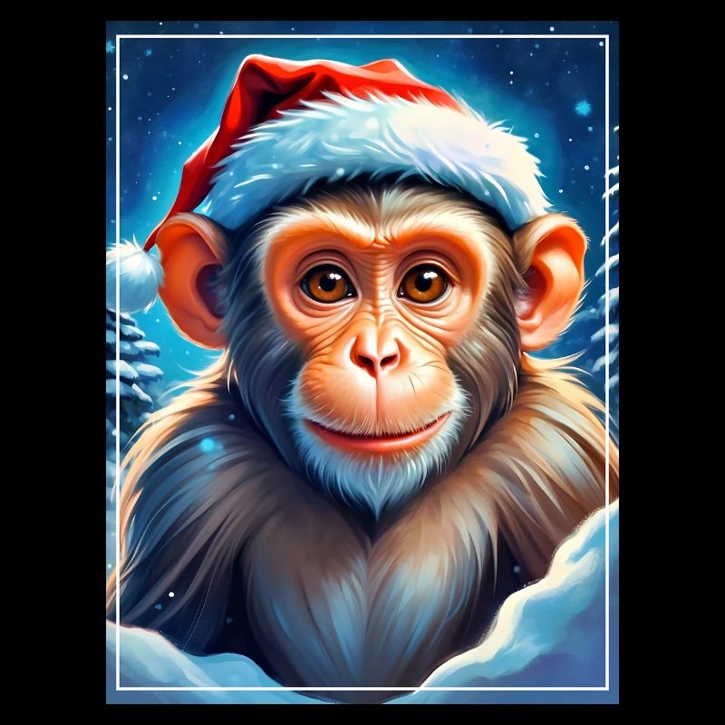 Winter Landscape Monkey 1.17