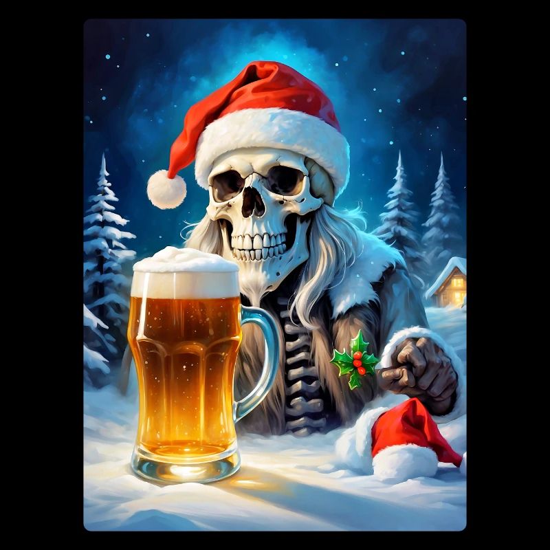 Bière crâne de Noël 1.2