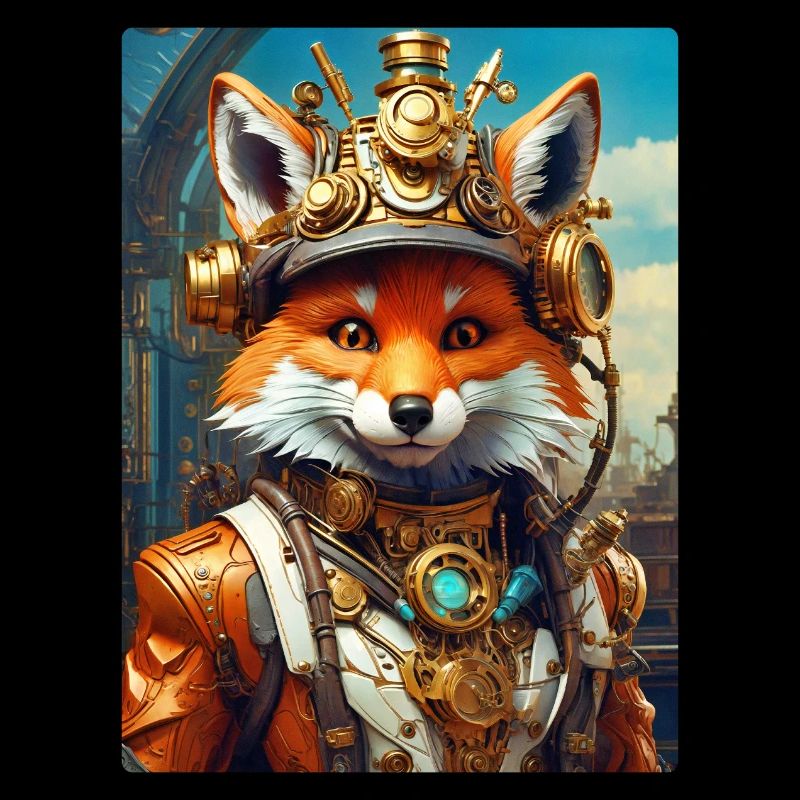 Steampunk Firefighter Fox 1.2