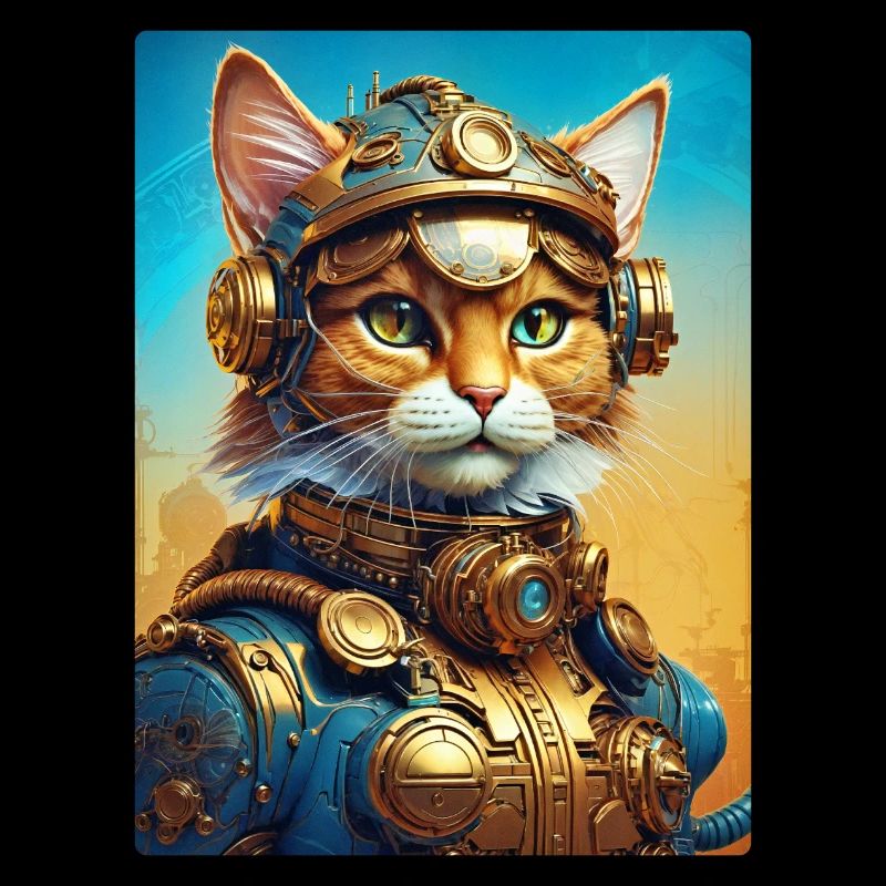Steampunk Cat 1.18