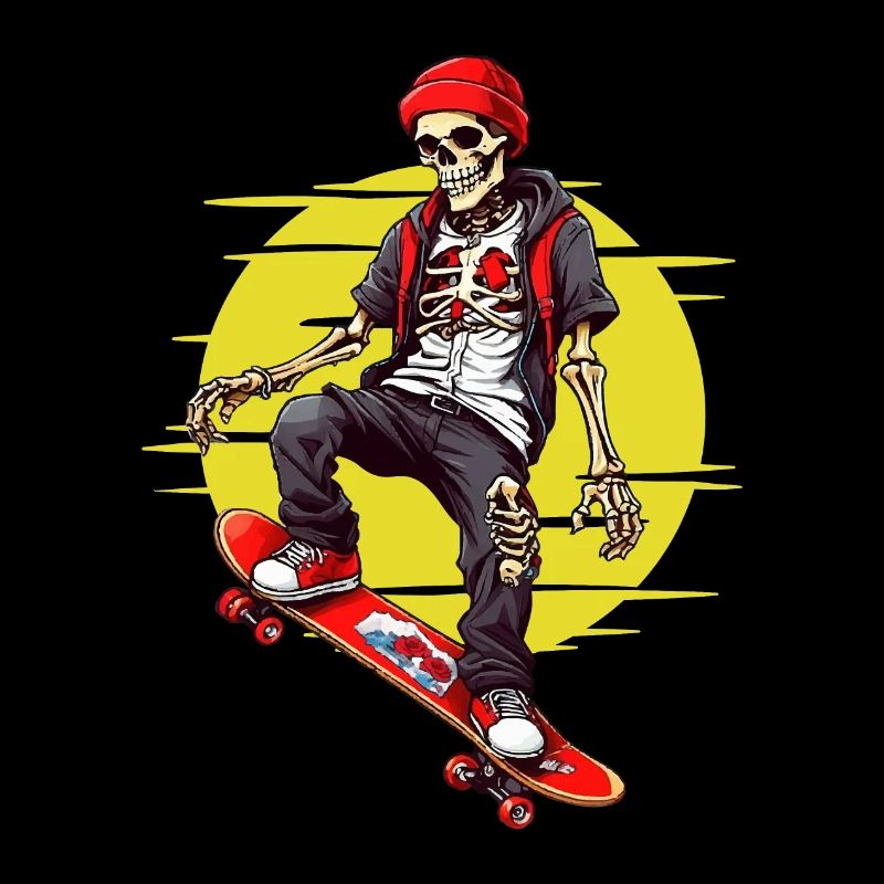 Skateboard Squelette