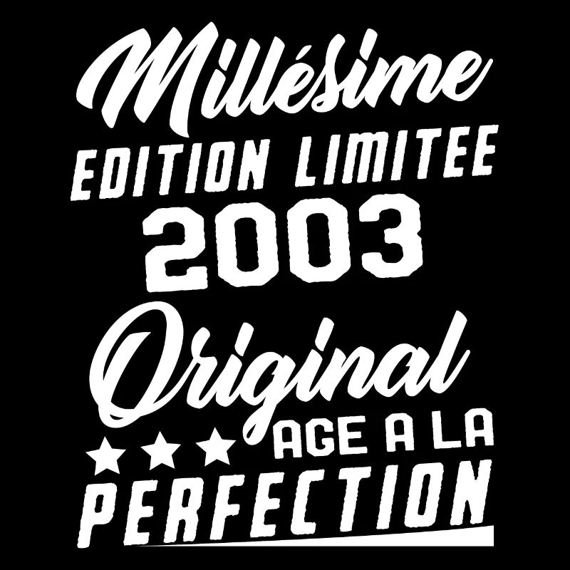 Millésime 2003 Original Cadeau D'anniversaire