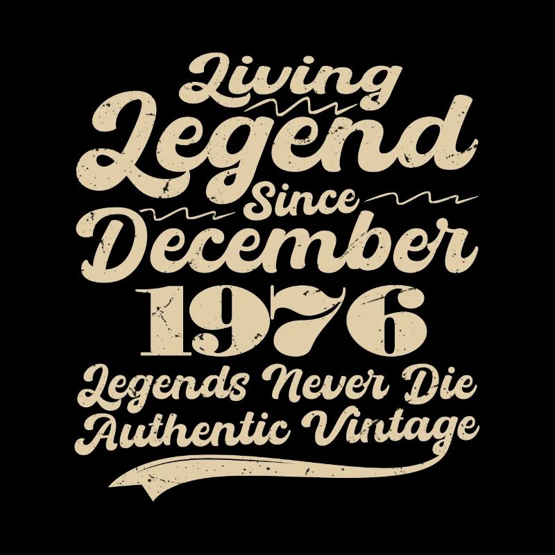 Es war einmal eine Legende. Dezember 1976 Geburts