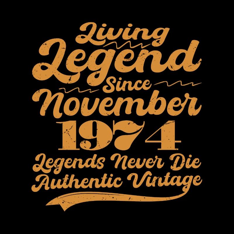 Es war einmal eine Legende. November 1974 Geburts