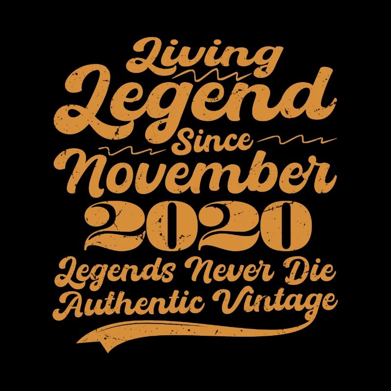 Once upon a time there was a legend. November 2020 Birth