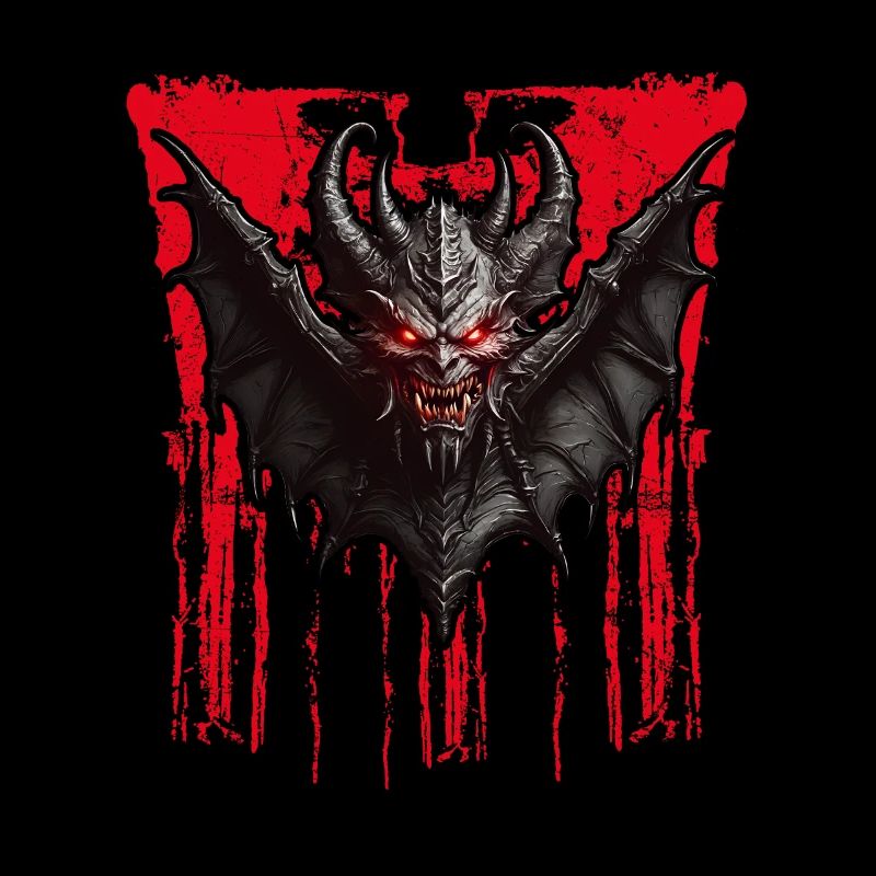Diable chauve-souris diable