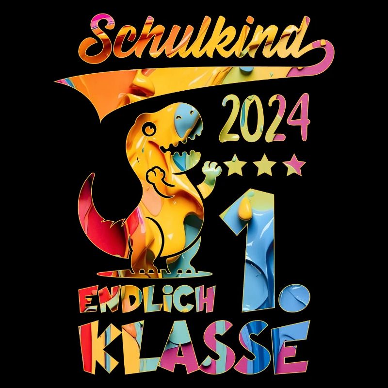EINSCHULUNG SCHULKIND 2024 ENDLICH 1. KLASSE