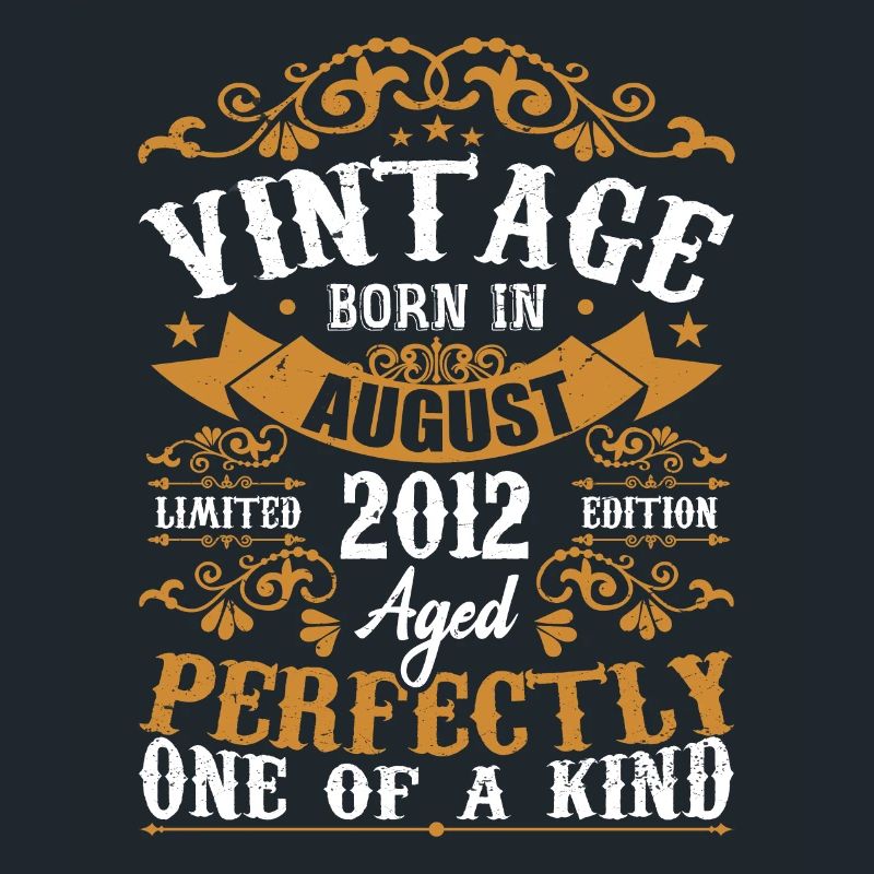 Geburtstag August 2012 - großartig seit August 2012