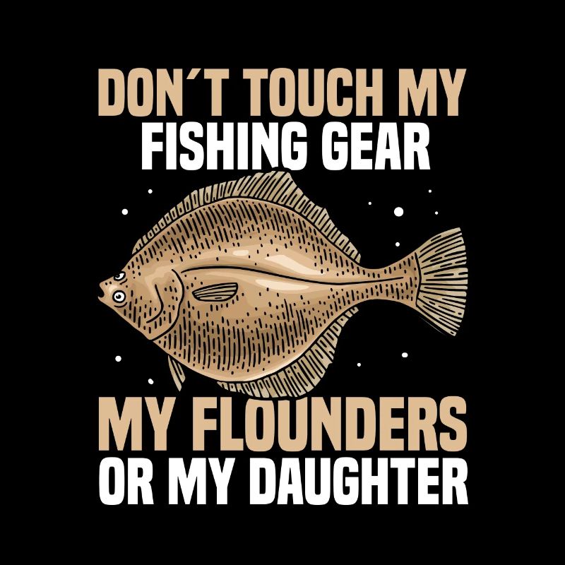 Plie de pêche ou de pêche à la ligne