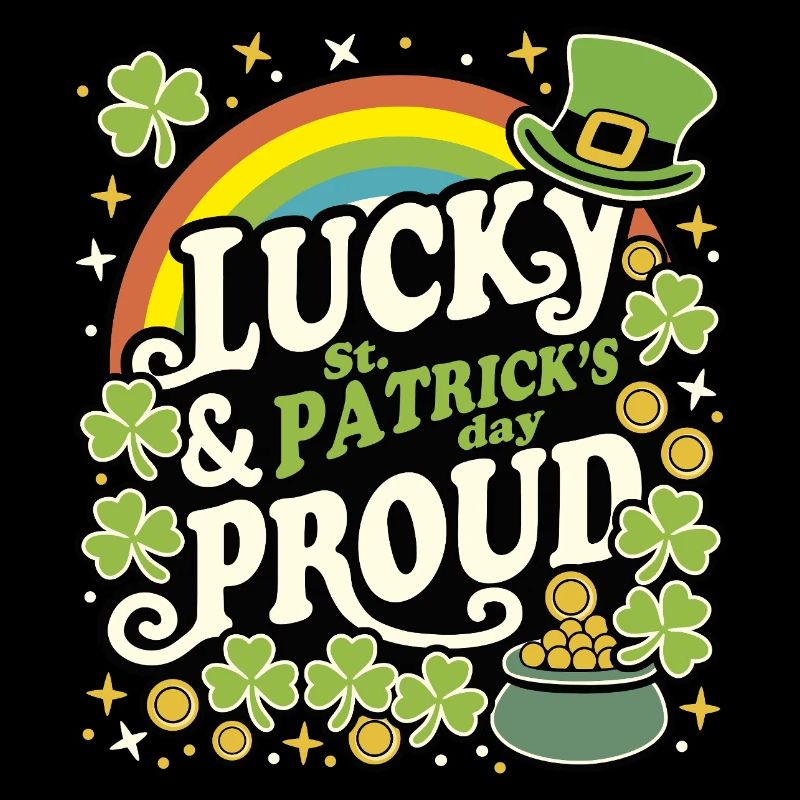 Glücklich und stolz ST PATRICK