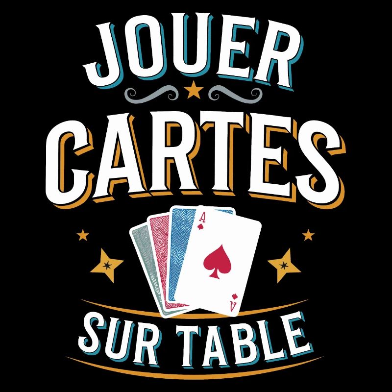Jouer cartes sur table