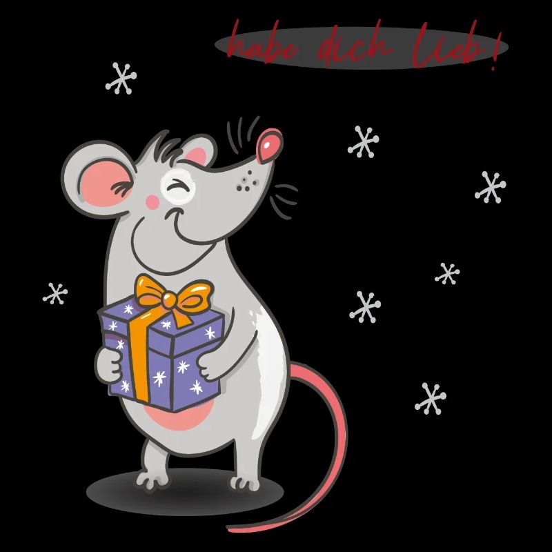 Weihnachten Maus