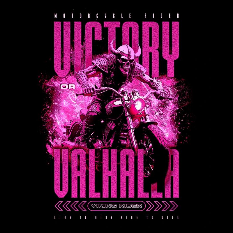 Motorrad Nordische Wikinger Sieg Oder Walhalla