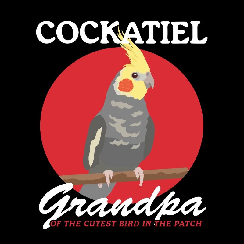 Nymphensittich Opa Vogel Vogelbesitzer Geschenk