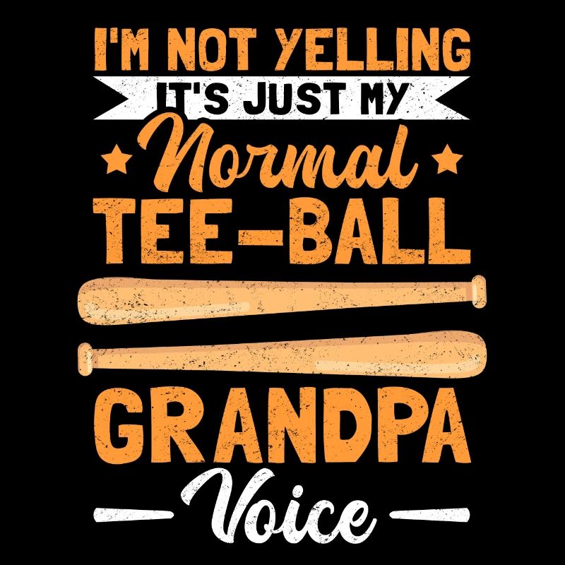 Tee Ball Grandpa Tee-Ball Teeball T-Ball Geschenk