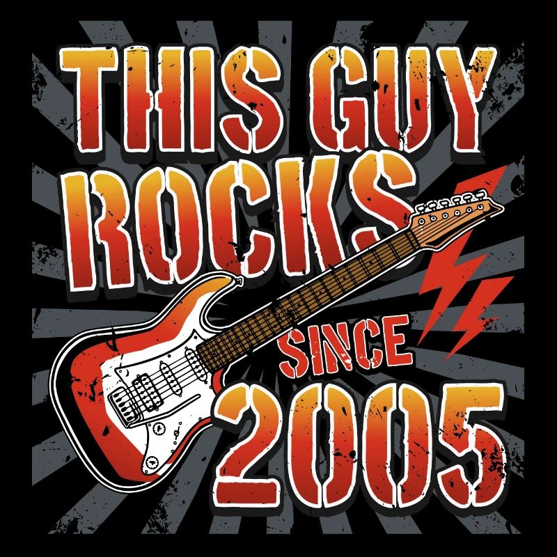 This guy has been rocking since 2005 vintage birthday