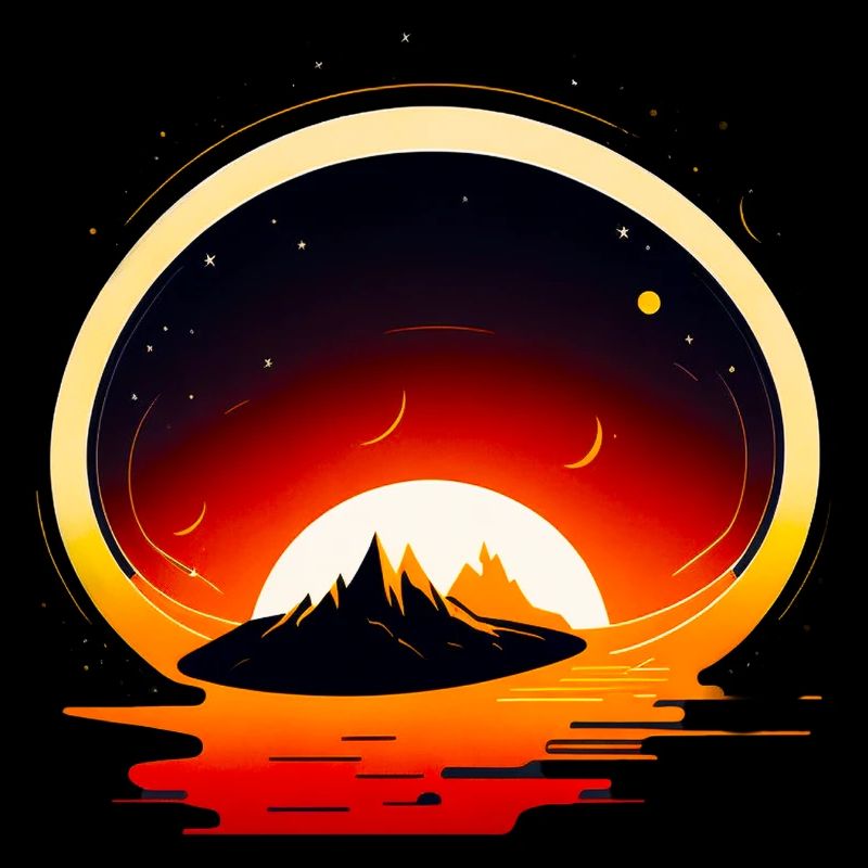 Vue de l’espace / Mars