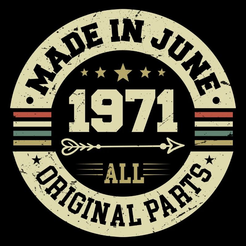 Juni 1971 Geburtstagsgeschenk Juni 1971 Juni 1971