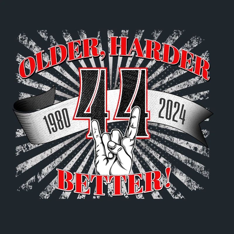 44. Geburtstag eines Metalfan oder Motorradfahrer