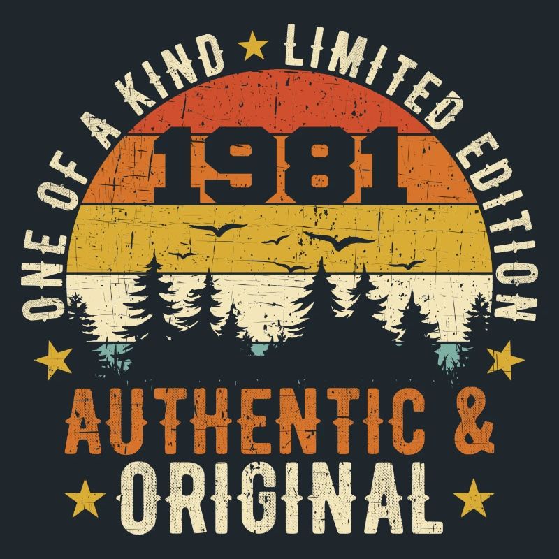 Original 1981 Geburtstagsgeschenk 1981 authentisch