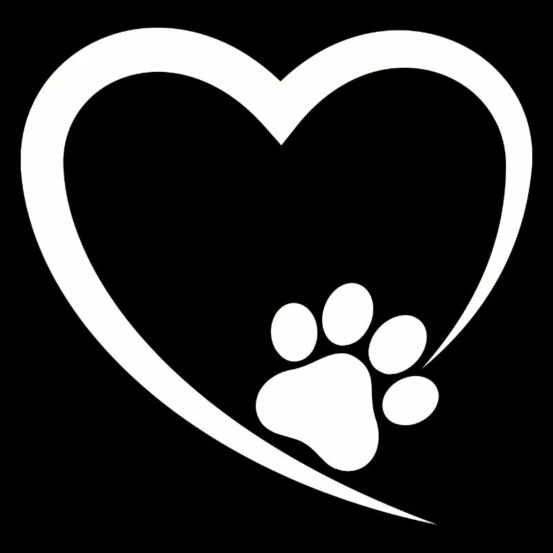 Bernese Mountain Dog Cute Modern Gift with heart