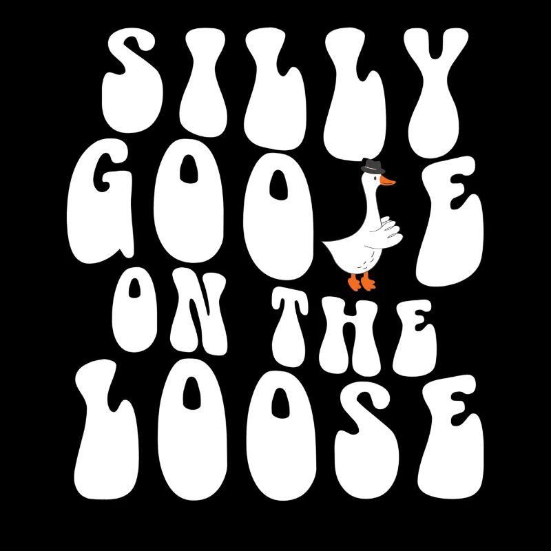 The stupid goose on the loose