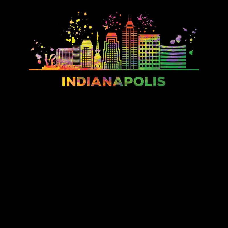 Indianapolitan Skyline Indianapolis