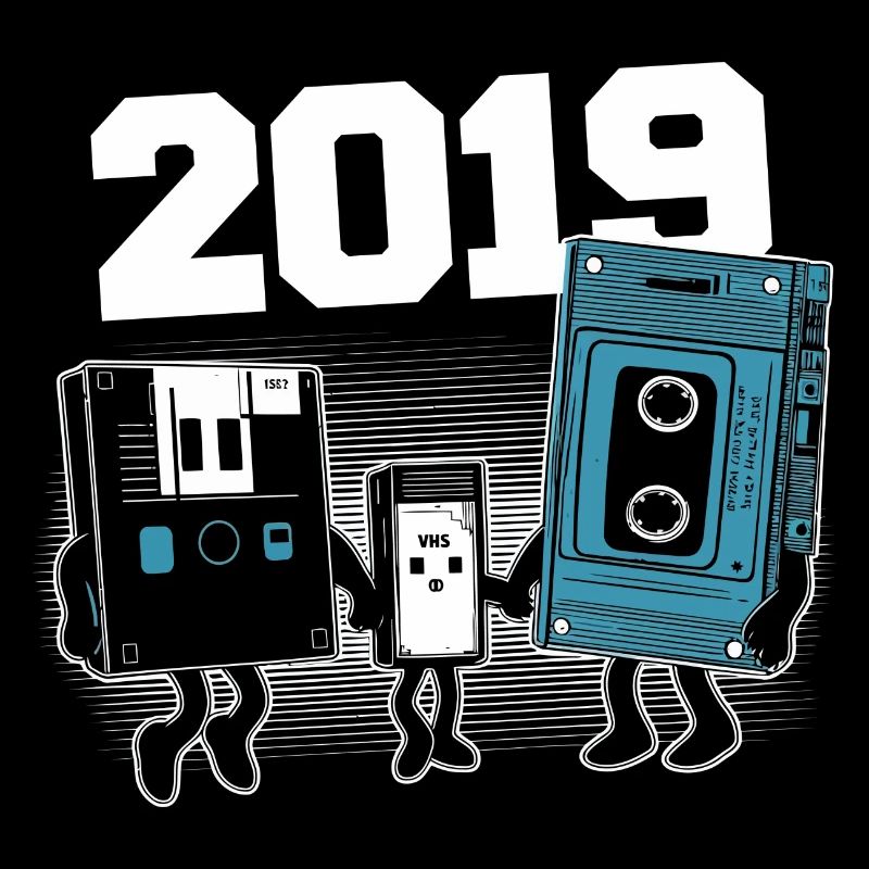 Vintage Born In 2019 Geburtstagsgeschenk 2019
