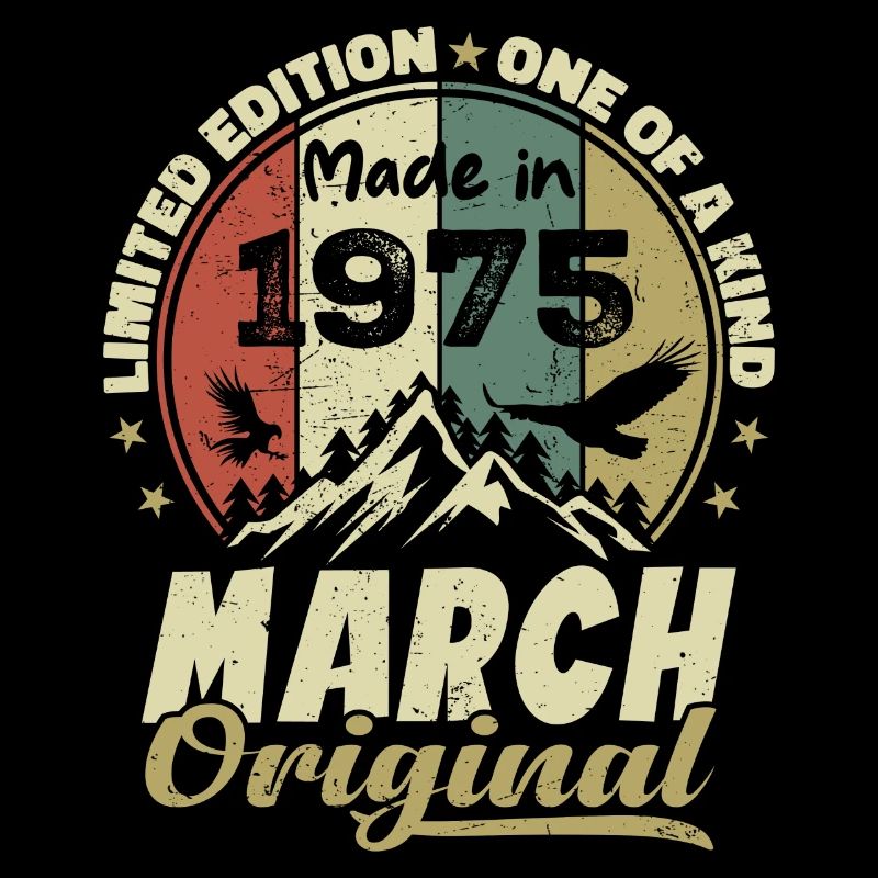 Cadeau D'anniversaire Mars 1975 Édition Limitée