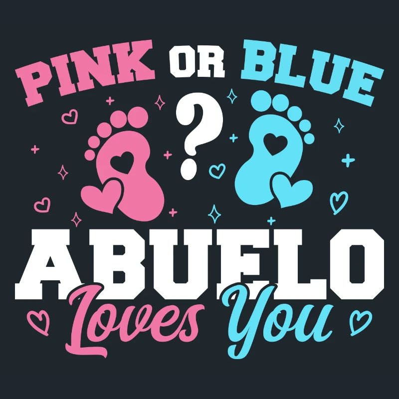 Rosa oder Blau Abuelo liebt dich - Abuelo Opa