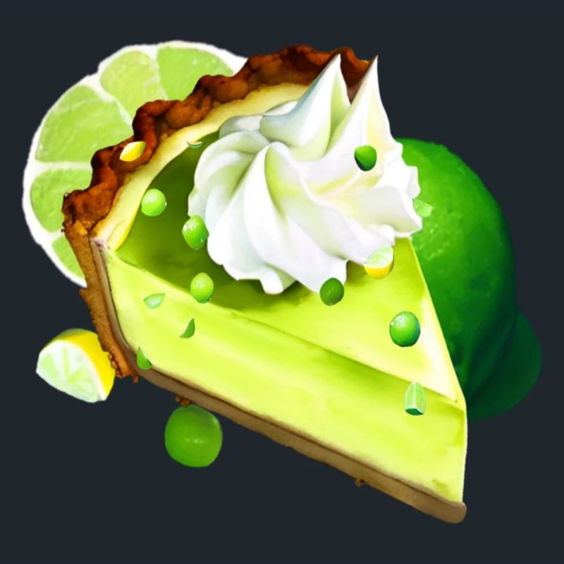 Lime Cake Piece Lime Cake