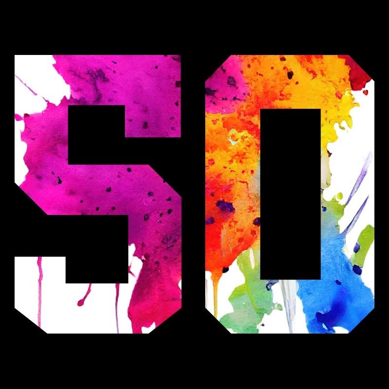 NUMBER 50 YEARS OLD 50TH BIRTHDAY