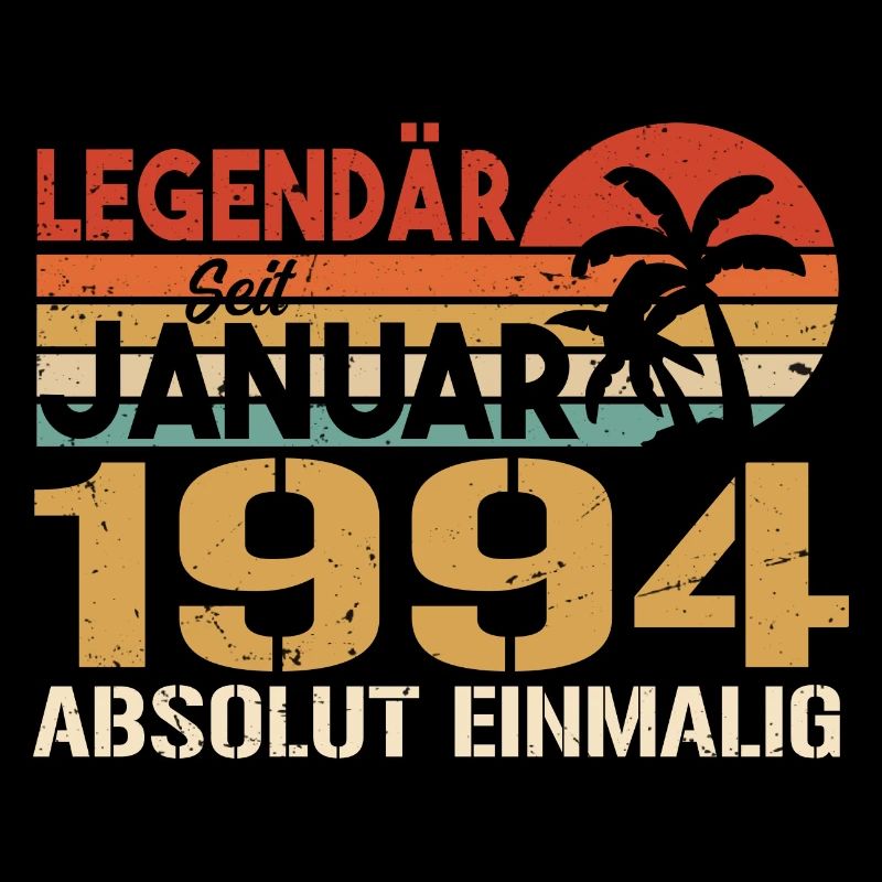Geburtstagsgeschenk geboren im Januar 1994
