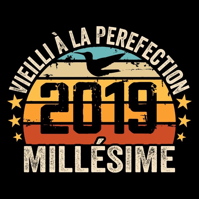 Vintage 2019 Retro Geburtstagsgeschenk 2019