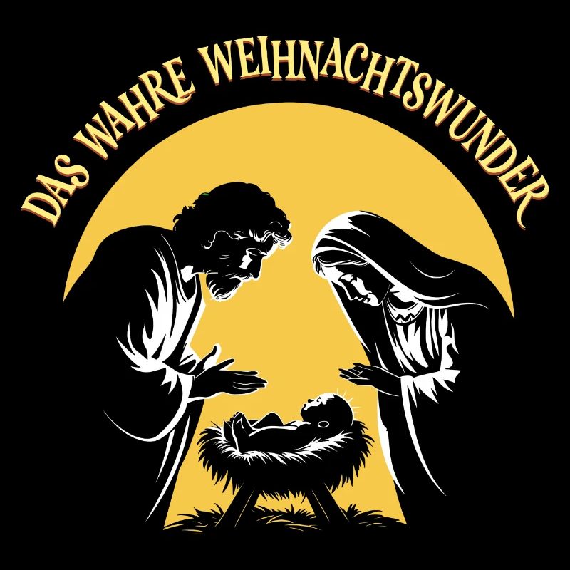 Jesus, Maria & Josef - Weihnachtskrippe Weihnacht