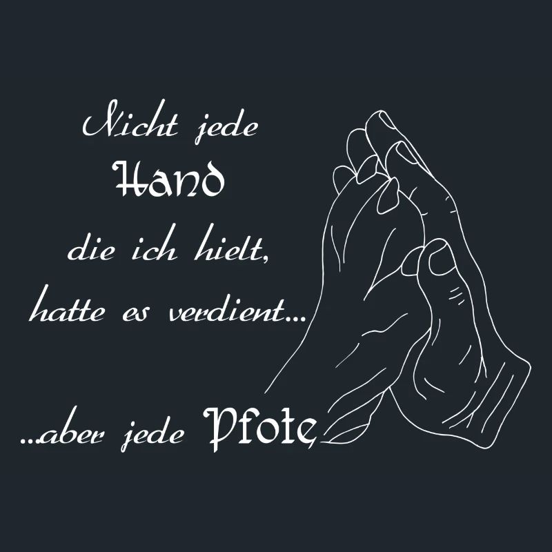 Nicht jede Hand die ich hielt hatte es verdient...