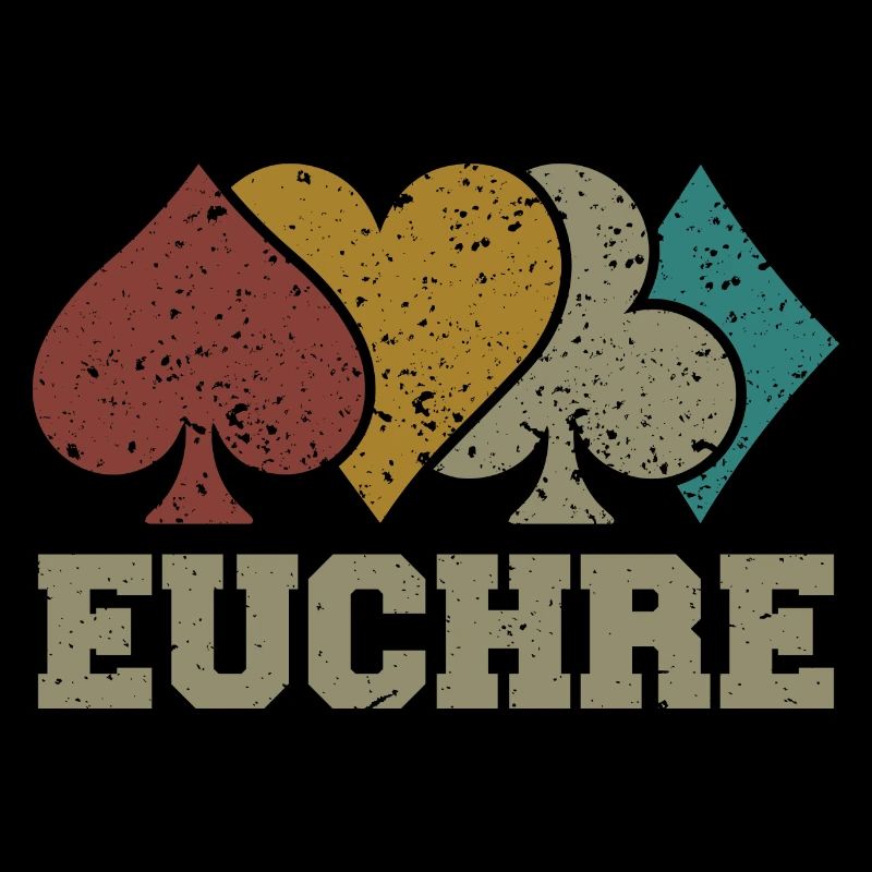 Euchre Vintage Euchre Card Board Game