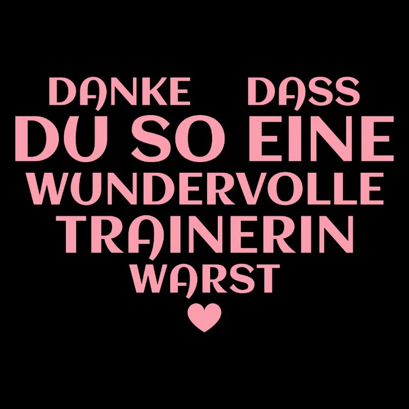 Beste Trainerin Abschiedsgeschenk