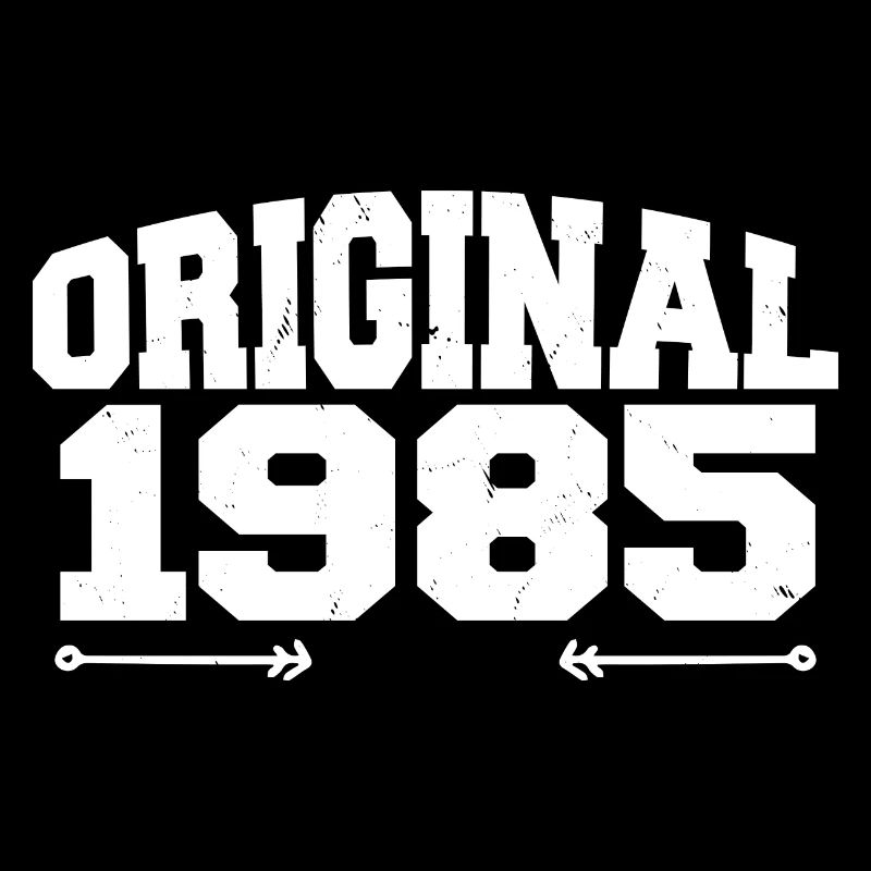 Original 1985 | Cadeau d’anniversaire 1985