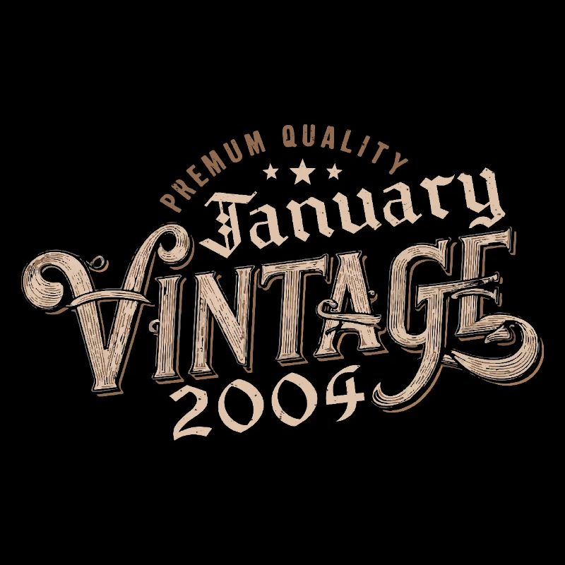 Janvier 2004 | 2004 Janvier Vintage Anniversaire