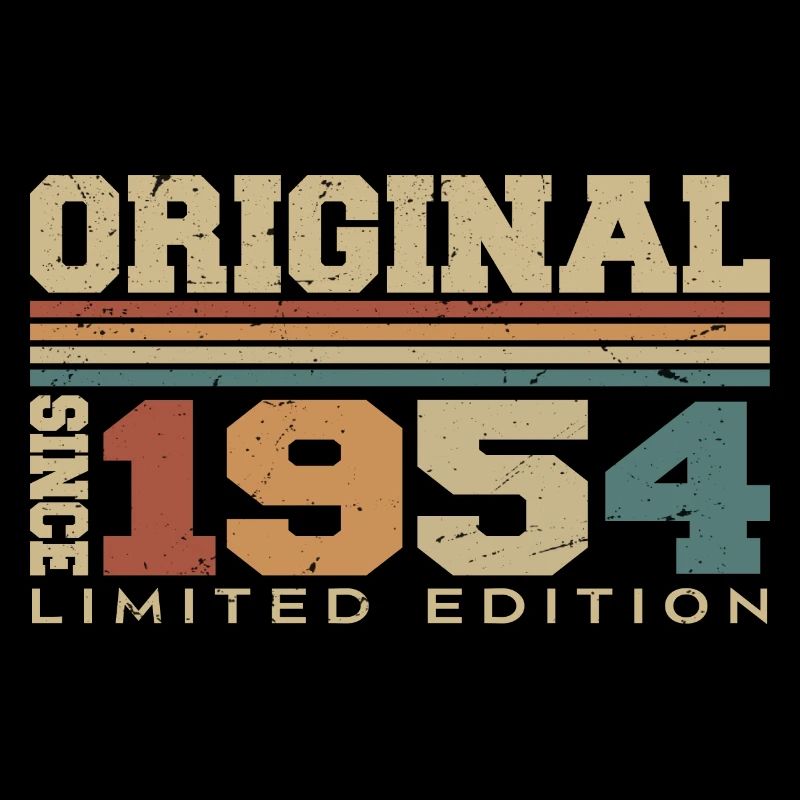 Original 1954 Retro Gift 70th Anniversary 1954