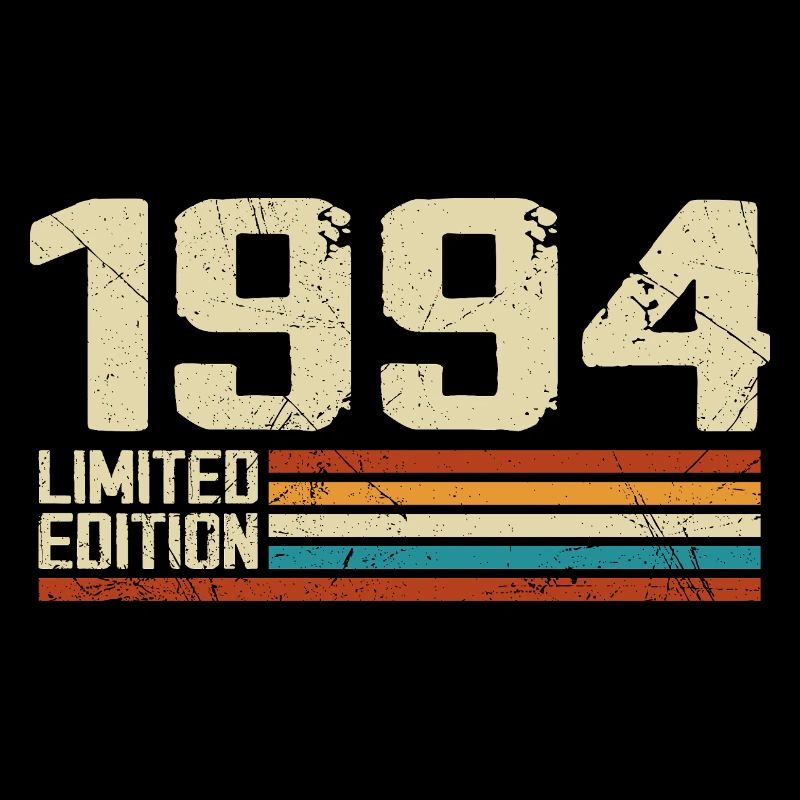 Vintage 1994 Anniversaire Rétro - Né en 1994