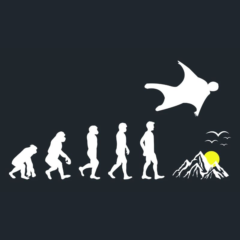 Wingsuit flying Base Jumping Skydiving Evolution