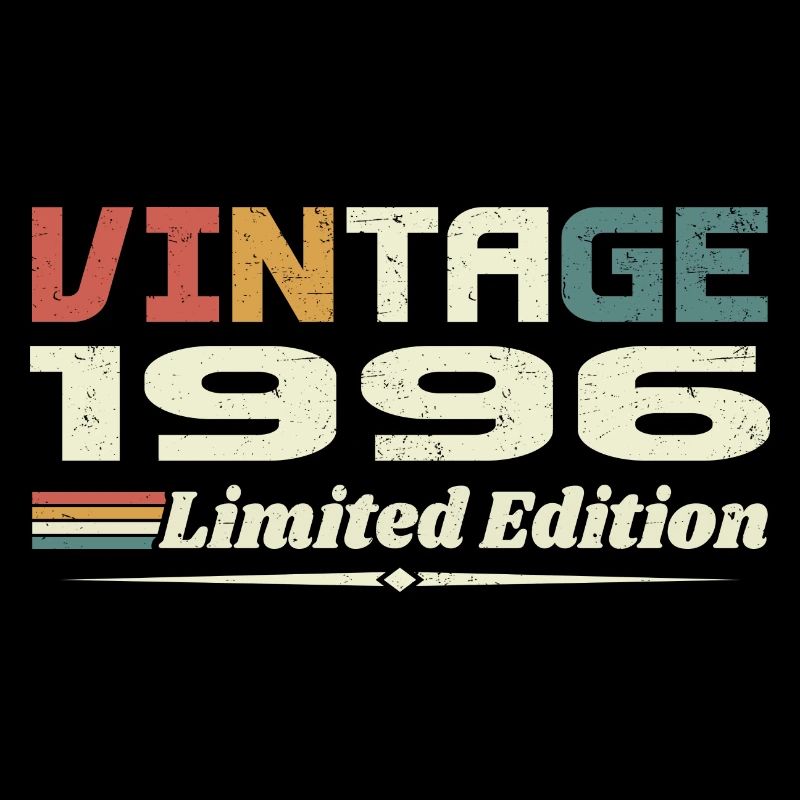 Vintage 1996 Gift 1996 Birthday 1996 Retro