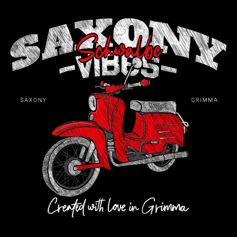 Saxony Vibes - Grimma Vibes - Schwalbe - Moped