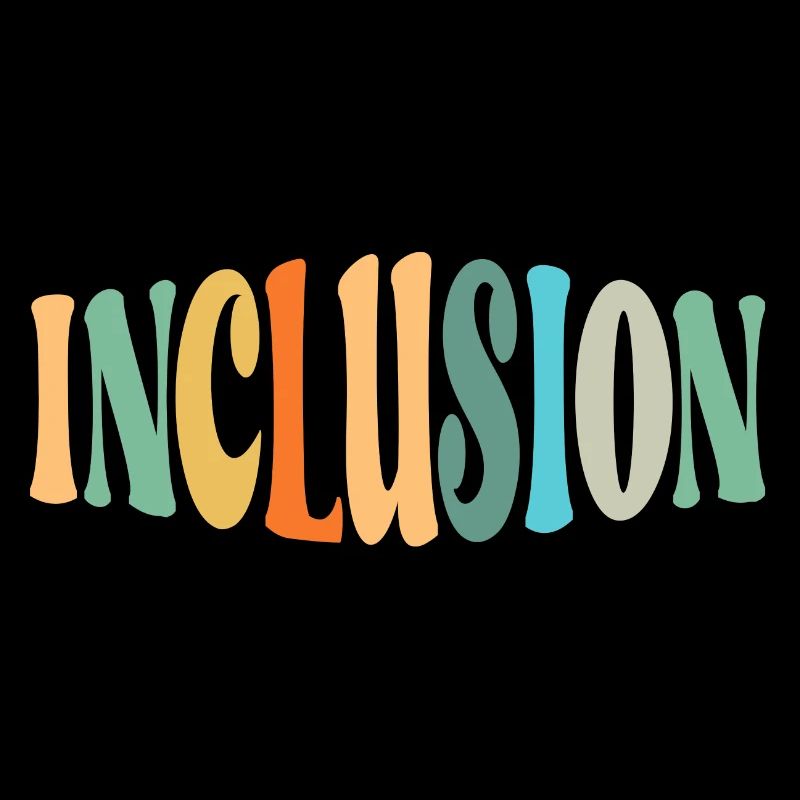 INCLUSION LETTERING - DIVERSITY - EQUALITY